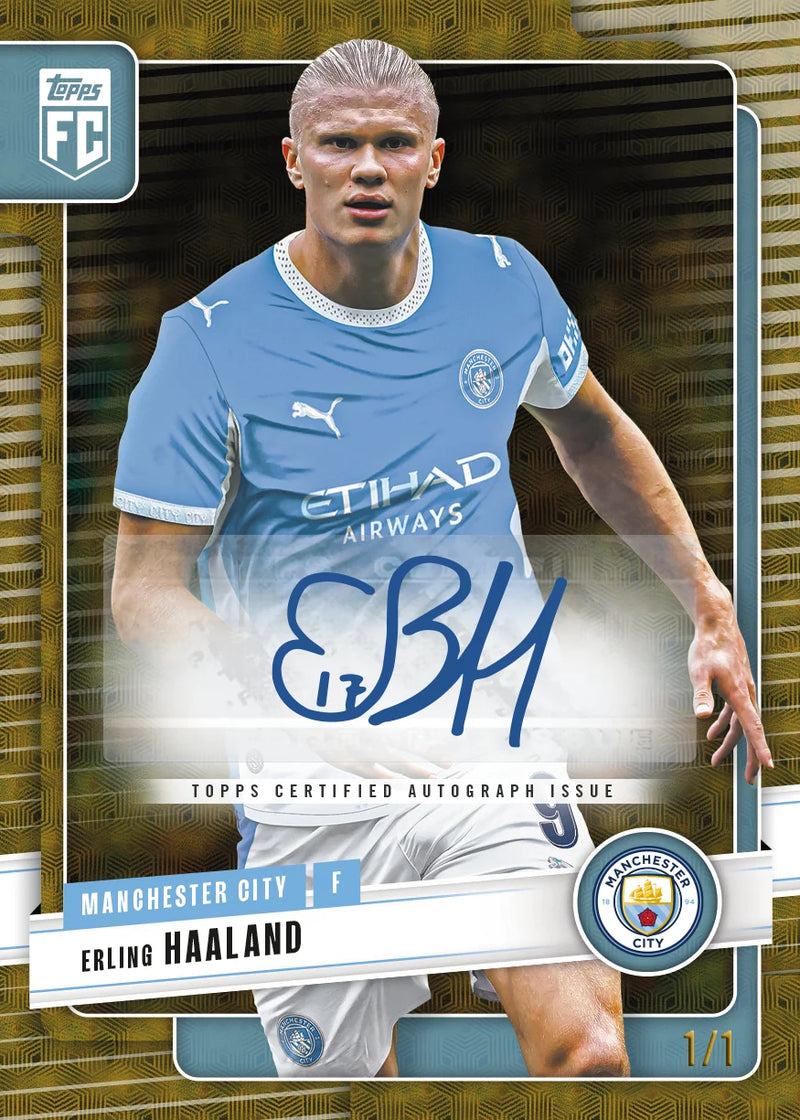 2026-27 Topps Soccer Manchester City FC Club -  Collector Tin - Ripped or Shipped