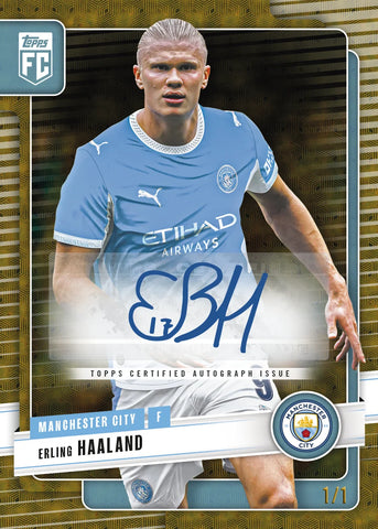 2026-27 Topps Soccer Manchester City FC Club -  Collector Tin - Ripped or Shipped