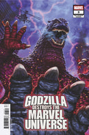Godzilla Destroys The Marvel Universe