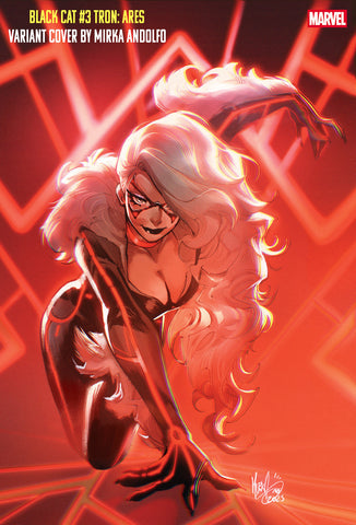 Black Cat #3 Mirka Andolfo Tron: Ares Variant