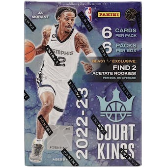 2022-23 Panini Court Kings Basketball International 6-Pack Blaster Box