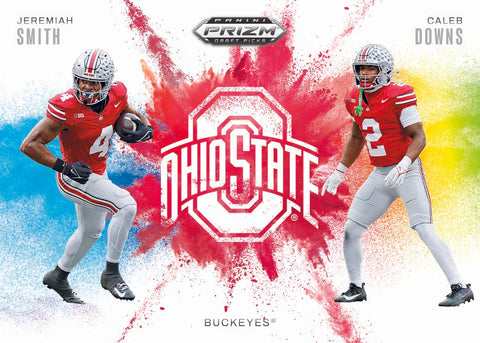 2025 Panini Prizm Prizm Collegiate Draft Picks Football 4-Box #5 Random Teams