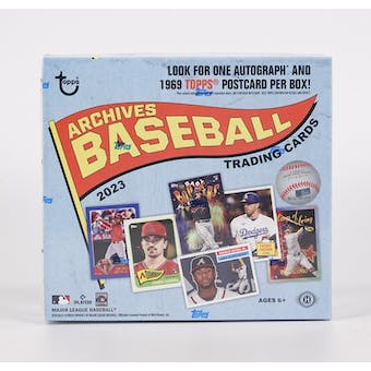 2023 Topps Archives Baseball Hobby Collector Box