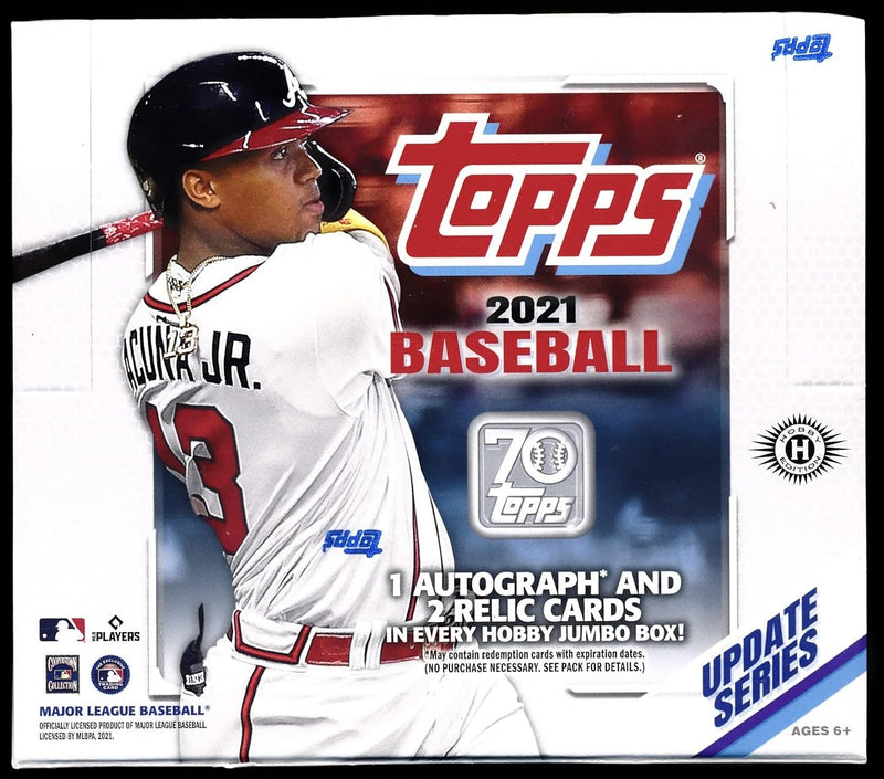 2021 Topps Update Series Baseball Jumbo