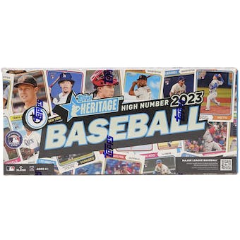 2023 Topps Heritage High Number Baseball Hobby Box