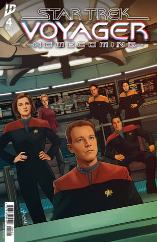 Star Trek: Voyager  Homecoming #4 Variant B (Bartok)