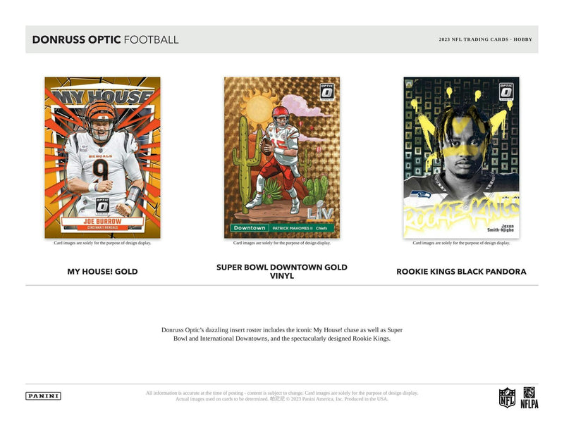 2023 Panini Donruss Optic Football Hobby Box