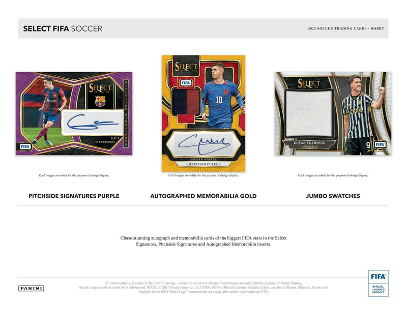 2023/24 Panini Select FIFA Soccer Hobby Box