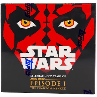 Star Wars: The Phantom Menace Chrome Sapphire Edition Hobby Box (Topps 2024)