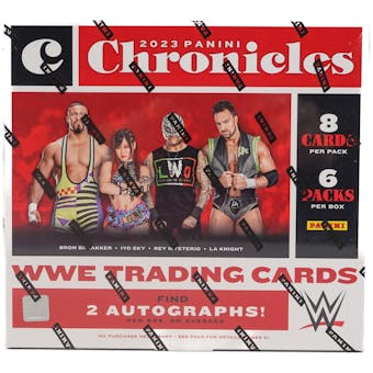 2023 Panini Chronicles WWE Wrestling Hobby Pack