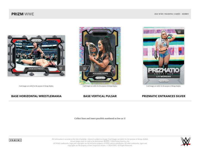 2024 Panini Prizm WWE Wrestling Hobby Box