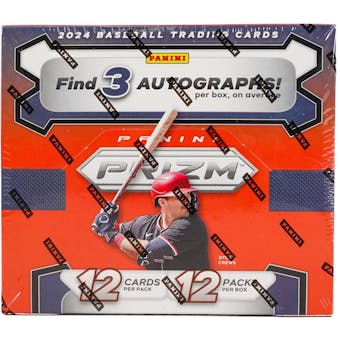 2024 Panini Prizm Baseball Hobby Box Personal Box