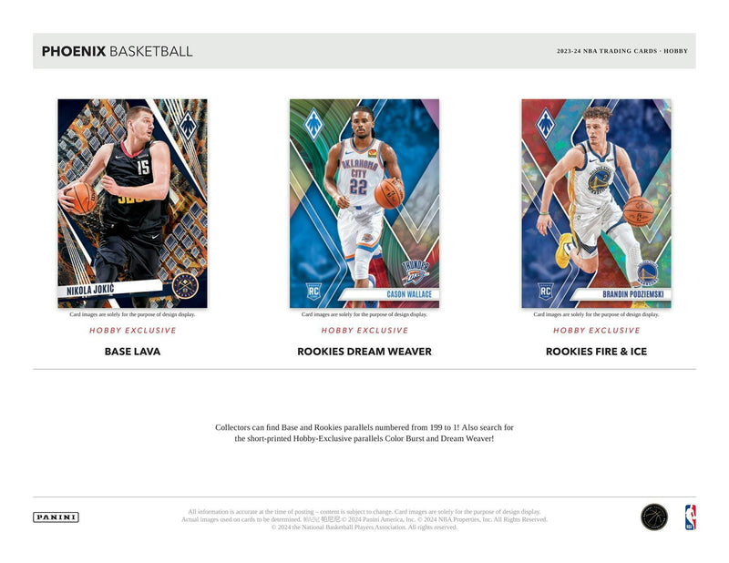 2023/24 Panini Phoenix Basketball Hobby Box