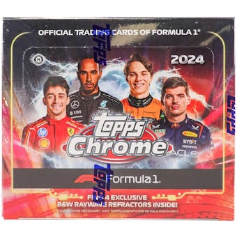 2024 Topps Chrome F1 Formula 1 Qualifying Lap Hobby Pack