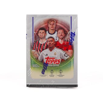 2024/25 Topps UEFA Club Competitions Soccer 7-Pack Blaster Box