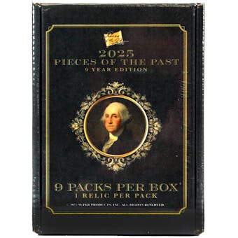 Pieces of the Past 9 Year Collection Hobby Box (Super Break 2025)