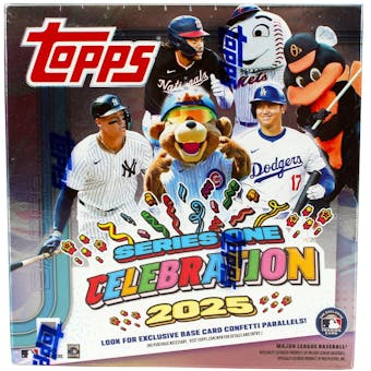 2025 Topps Series 1 Baseball Celebration Mega Box