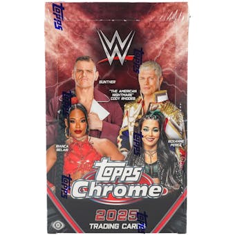 2025 Topps Chrome WWE Wrestling Hobby Box