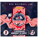 2025 Panini USA Stars & Stripes Baseball H2 Box PERSONAL BOX