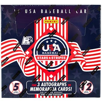 2025 Panini USA Stars & Stripes Baseball H2 Box PERSONAL BOX