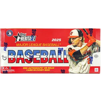 2025 Topps Heritage Baseball Hobby Box