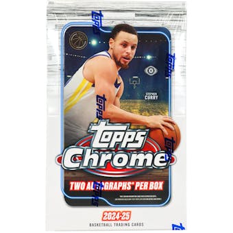 2024/25 Topps Chrome Basketball Hobby Box