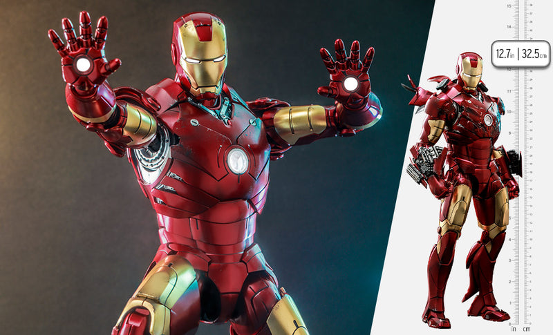 Iron Man Mark III (2.0) Sixth Scale Figure (Hot Toys)