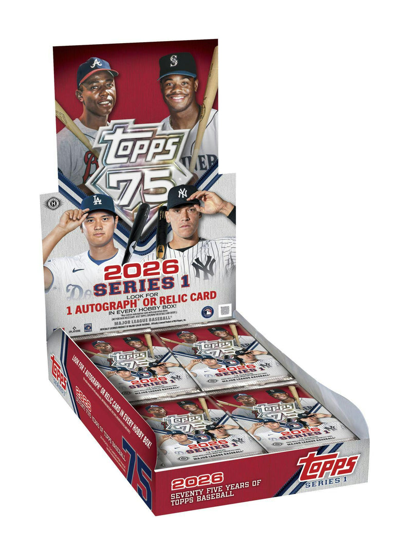 2026 Topps Series 1 Baseball Hobby Box