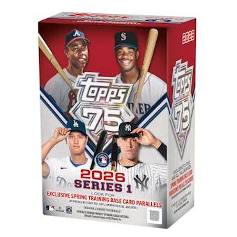 2026 Topps Series 1 Baseball 6-Pack Blaster Box