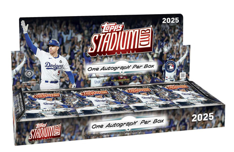 2025 Topps Stadium Club Baseball Hobby Box (Pre-order)