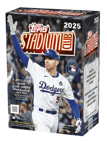 2025 Topps Stadium Club Baseball 8-Pack Blaster Box (Pre-order)