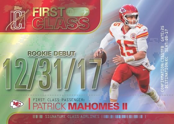 2025 NFL Football - Signature Class - Hobby - 2-Box Break
