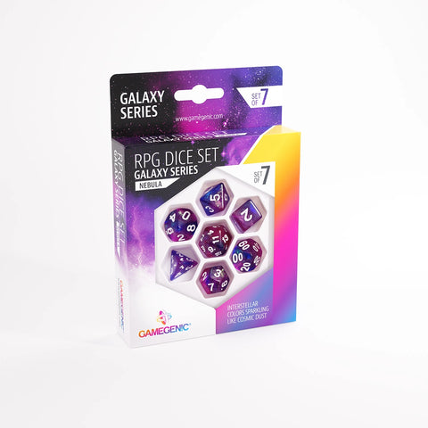 Gamegenic - Galaxy Series - Nebula - RPG Dice Set (7pcs)