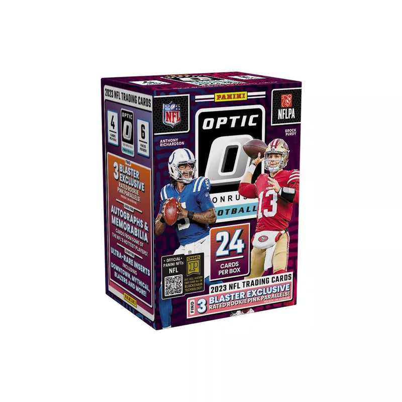 2023 Panini Donruss Optic Football 6-Pack Blaster Box (Pink Parallel)