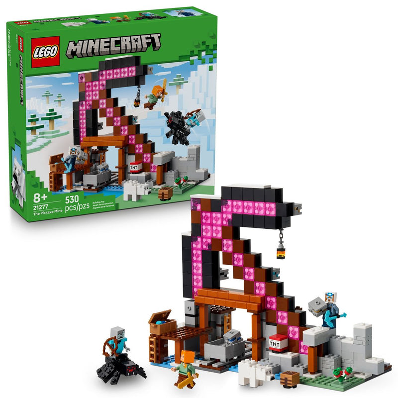LEGO Minecraft The Pickaxe Mine Set
