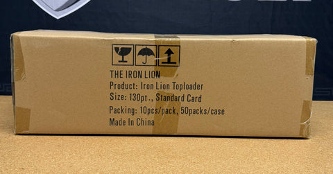 Iron Lion - 130-point Top Loader Case