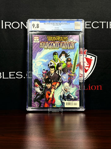 War of the Realms: New Agents of Atlas #1 (Zircher Variant)(1:50 Ratio)(CGC 9.8)