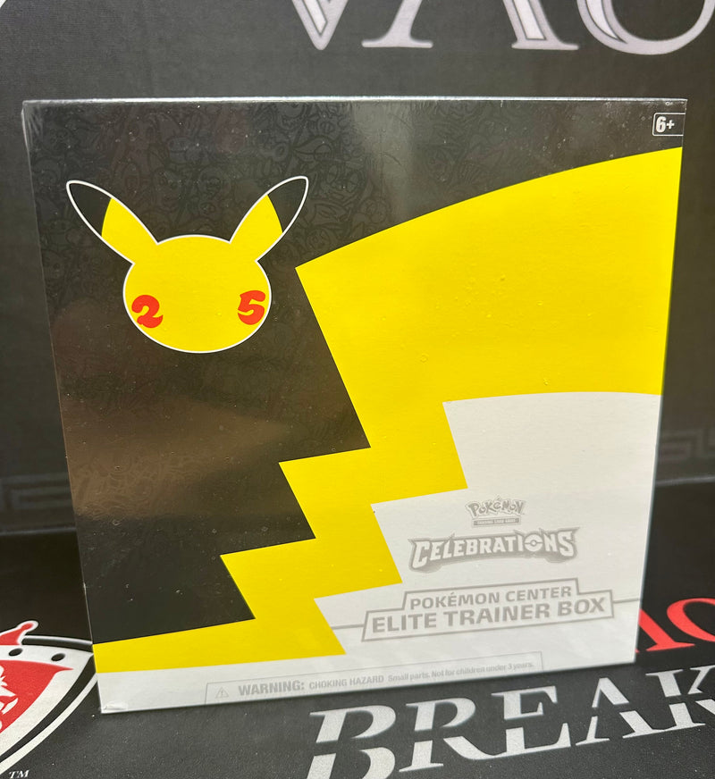 Celebrations Pokemon Center Elite Trainer Box (Exclusive)