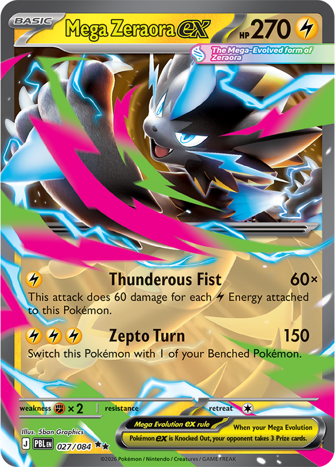 Pokemon ME05: Pitch Black - Booster Box - 2-Box Break