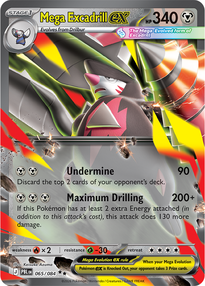 Pokemon ME05: Pitch Black - Booster Box - 2-Box Break