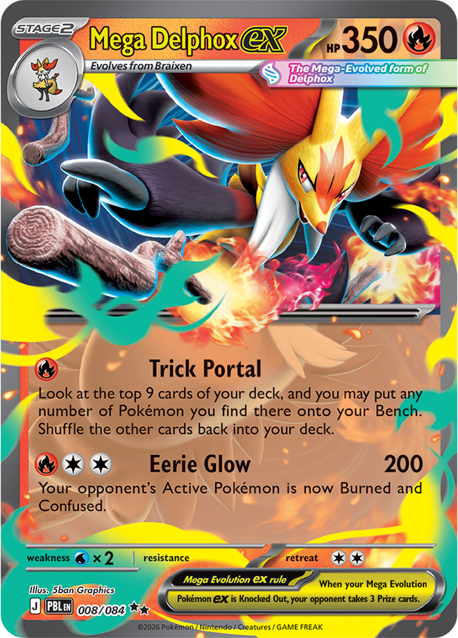 Pokemon ME05: Pitch Black - Booster Box - 2-Box Break