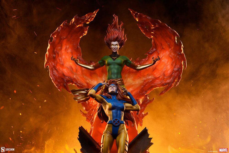 PHOENIX AND JEAN GREY Maquette by Sideshow Collectibles