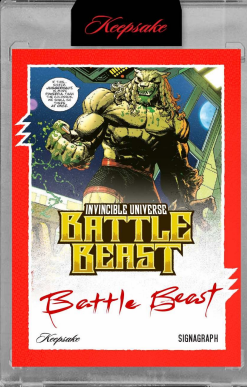 2026 Keepsake Battle Beast Spotlight Series 1st Edition Box - Single Box - Ripped and Shipped