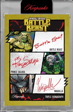 2026 Keepsake Battle Beast Spotlight Series 1st Edition Box - Single Box - Ripped and Shipped
