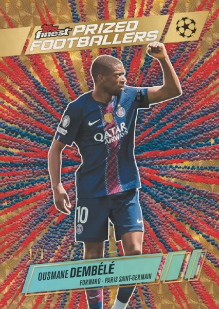 2025-26 Topps Finest UEFA Club Competitions - Hobby - 2-Box Break