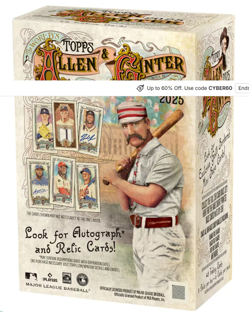 2025 Topps Allen & Ginter Value Box