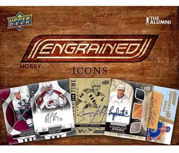 2024-25 Upper Deck Engrained Icons Hockey Hobby