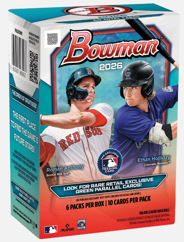 2026 Bowman Baseball Value Box