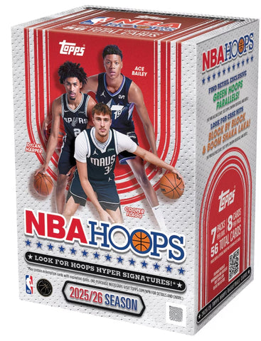 2025-26 Topps Hoops Basketball - Value Box