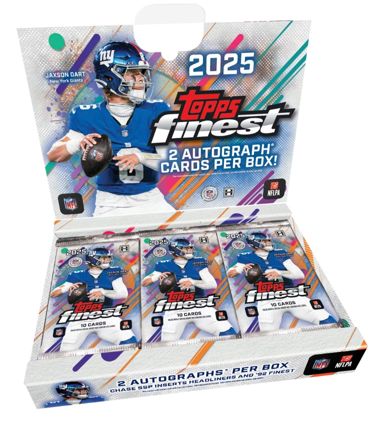 2025 Topps Finest Football Hobby Box